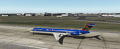 N888TA arrives at Houston Intcl N888TA arrives at Houston Intcl