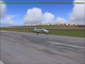Touchdown TBPB runway 09 Touchdown TBPB runway 09