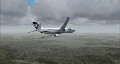N307AS Turning final at SEA N307AS Turning final at SEA