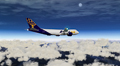 TAC leased B747-8F over Colombia TAC leased B747-8F over Colombia